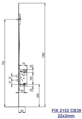 FIX 2152 CB39 22x2mm
