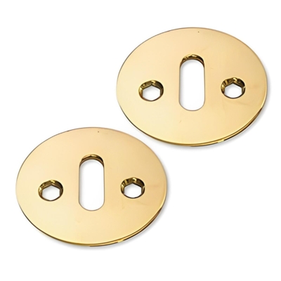 Arne Jacobsen nøglehulsroset CC27, sæt, Messing