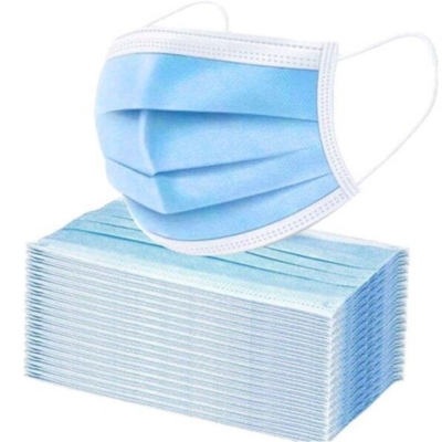 Mundbind Type IIR CE godkendt m/næseklemme pk/ 50 stk **Restsalg**